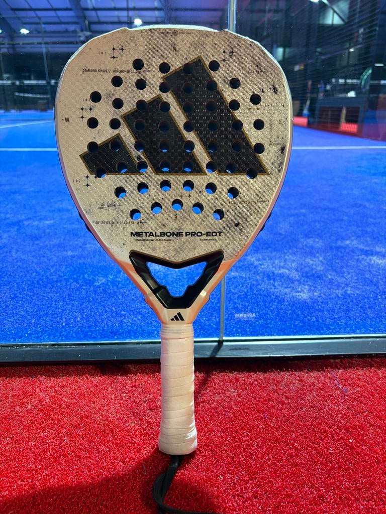 Adidas Metalbone Pro-EDT Padelracket - Zo goed als nieuw, Ophalen of Verzenden, Zo goed als nieuw, Padelracket