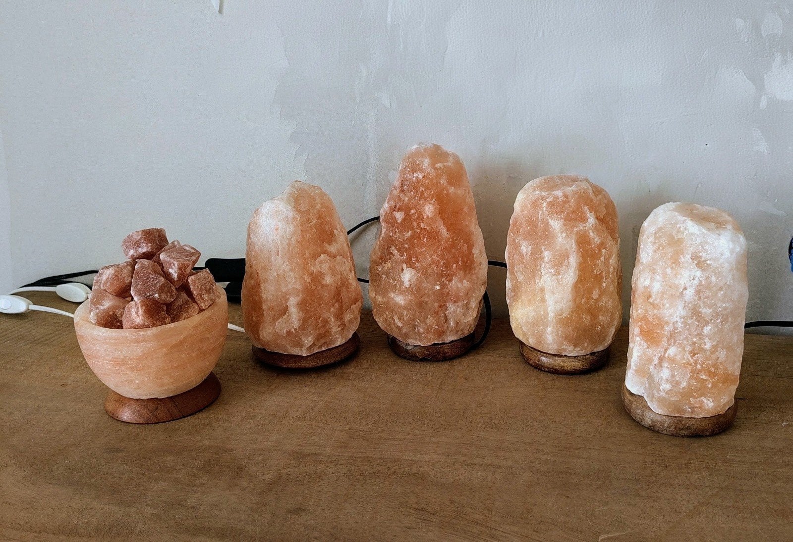 Zoutlampjes, 3 stuks, Ophalen