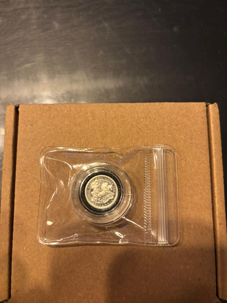 1997 Britannia Zilveren Munt 1/10 oz - Geseald, Ophalen of Verzenden, Overige landen, Losse munt, Zilver