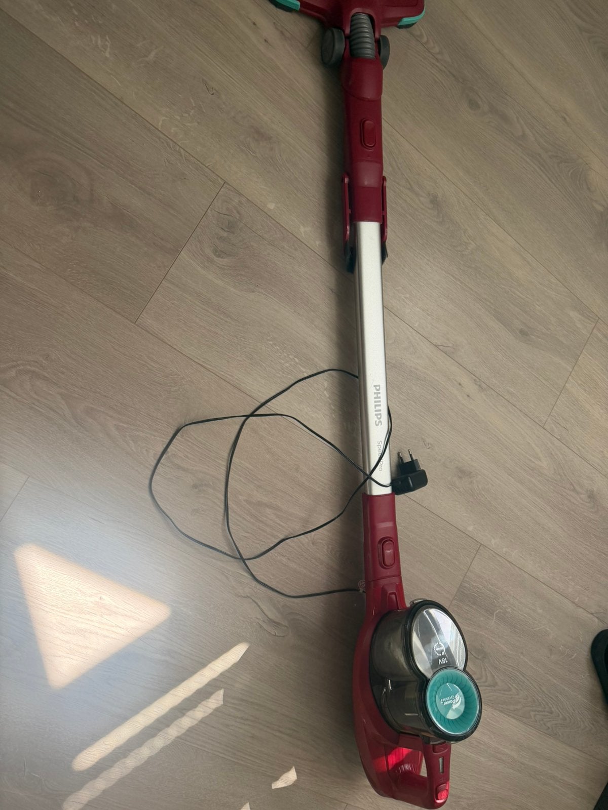 Philips SpeedPro Snoerloze steelstofzuiger, Witgoed en Apparatuur, Stofzuigers, Ophalen of Verzenden, Gebruikt