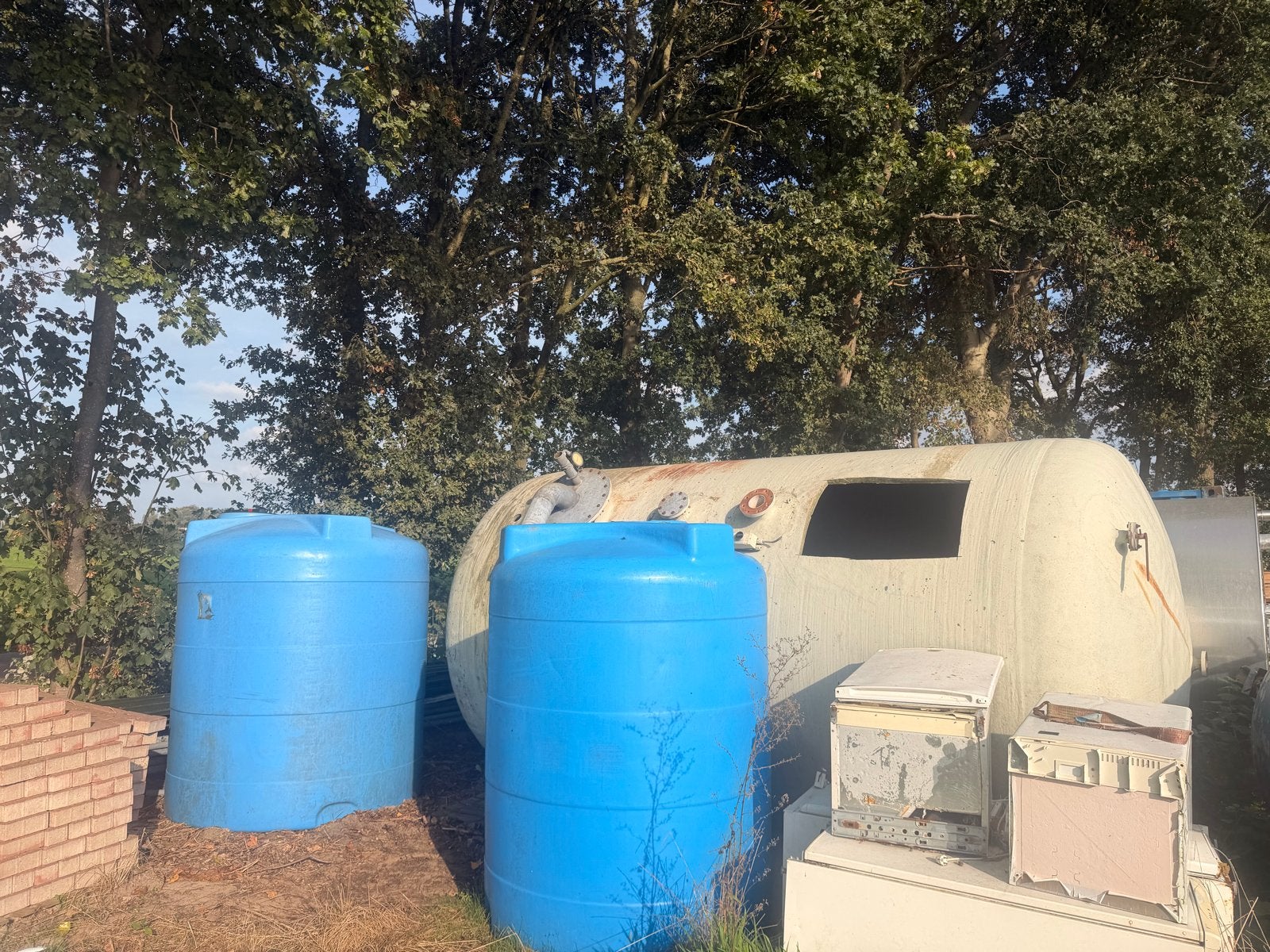 Gratis polyester tank 20m3, Meerdere dieren, Geit