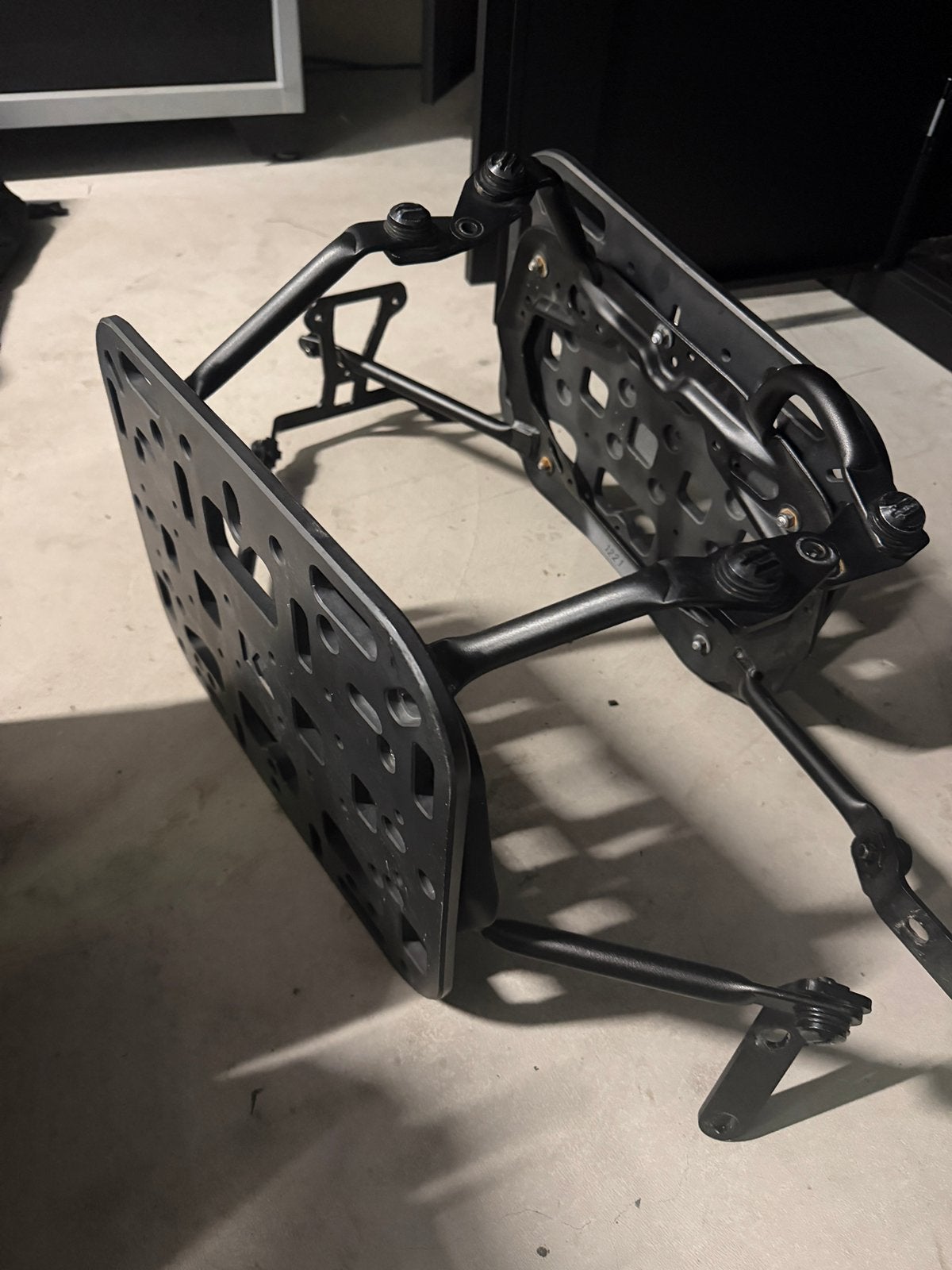 BMW F750GS/F850GS SW-MOTECH Zijtasrek + Kriega Base Plates, Ophalen, Zo goed als nieuw