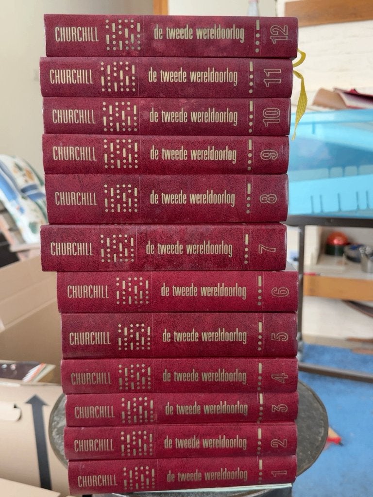 Winston Churchill - De Tweede Wereldoorlog (12 delen), 20e eeuw of later, Europa, Ophalen of Verzenden, Zo goed als nieuw