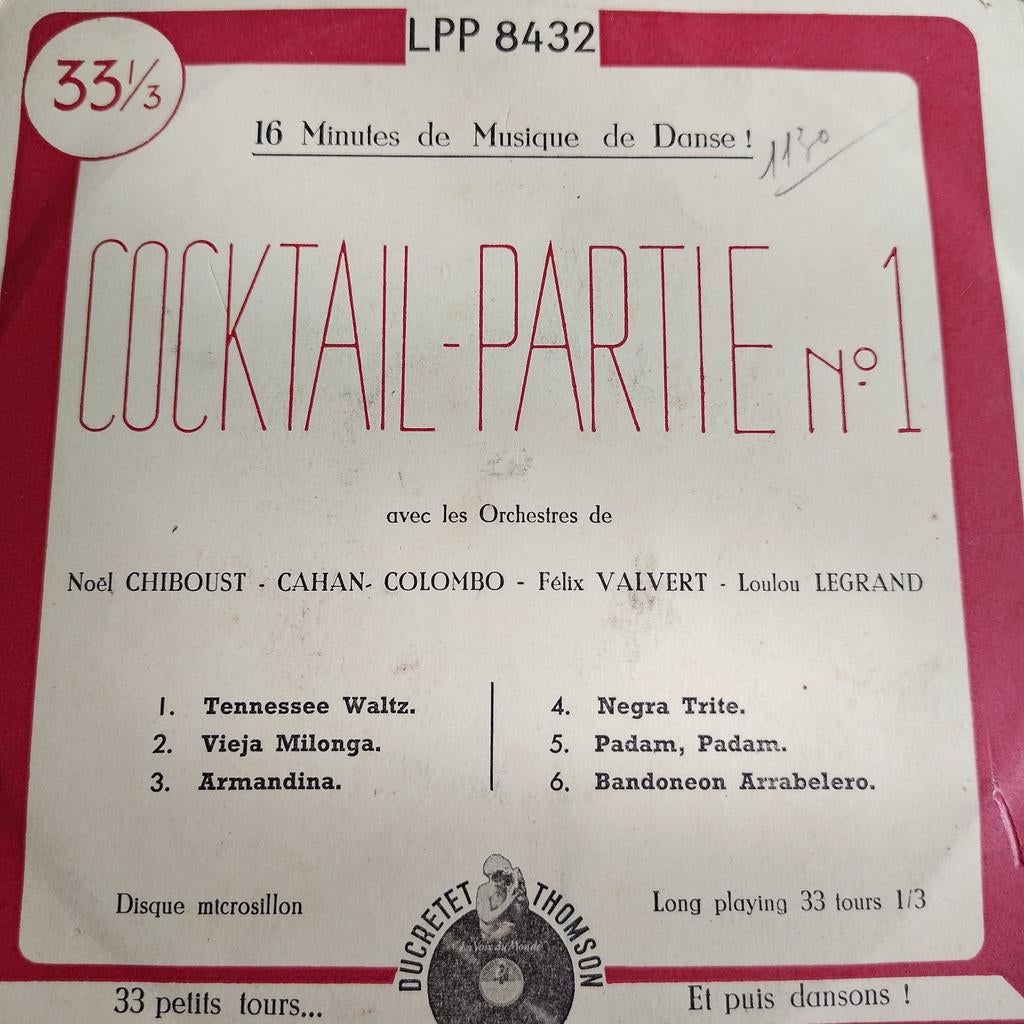 Vintage : Cocktail-Partie N1 - Dansmuziek, Ophalen of Verzenden, Gebruikt, 7 inch