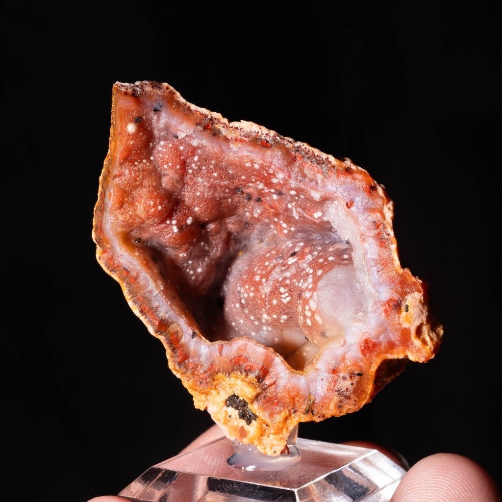 chalcedoon geode #1, Ophalen of Verzenden, Mineraal