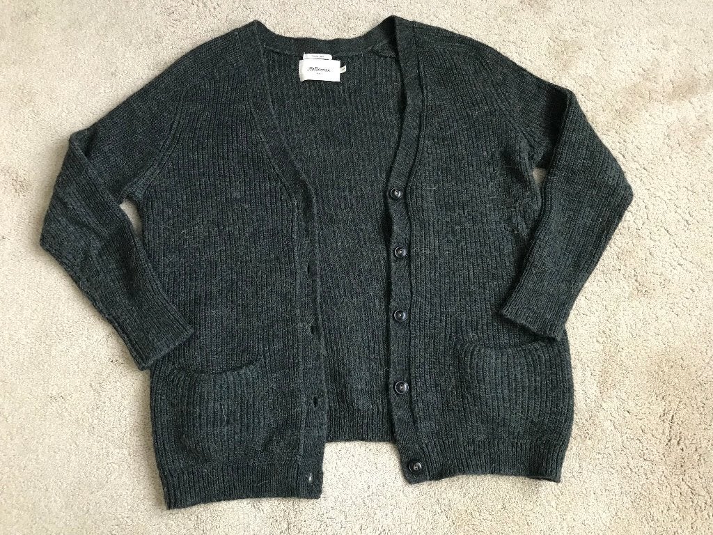 Bellerose Cardigan - Donkergroen - Maat 1, Kleding | Dames, Verzenden, Gedragen, Maat 36 (S), Groen