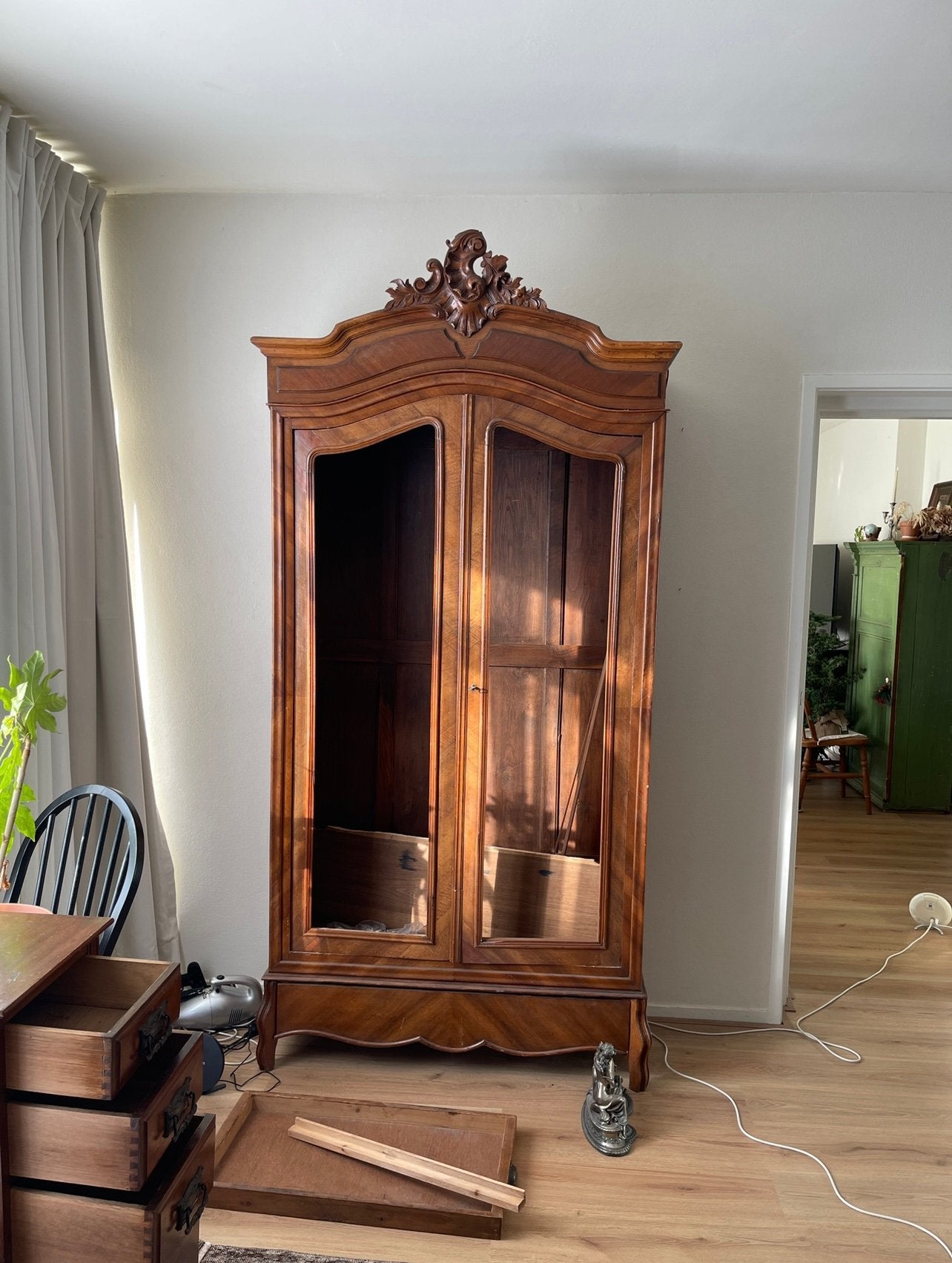 Brocant antiek kast vintage, Ophalen