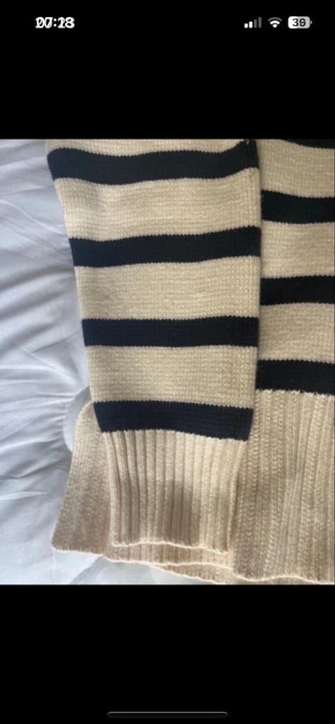Zara gestreepte trui - Zo goed als nieuw, Ophalen of Verzenden, Zo goed als nieuw, Maat 36 (S), Beige