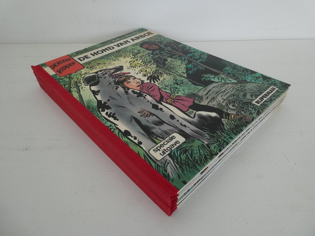 De koene ridder ~ Complete serie hardcovers 1 t/m 4 [genumme, Complete serie of reeks, Ophalen of Verzenden, Zo goed als nieuw