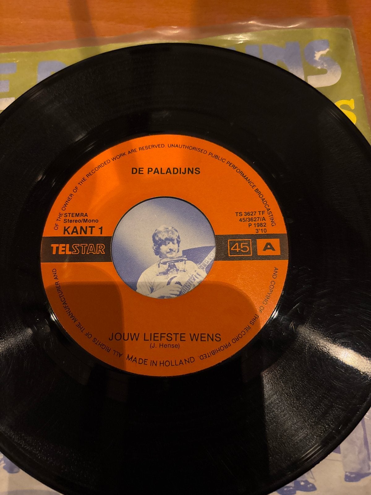 De Paladijns - Jouw Liefste Wens / Kleine Annabella (Vinyl), Gebruikt, Originele persing, 7 inch, Ophalen of Verzenden