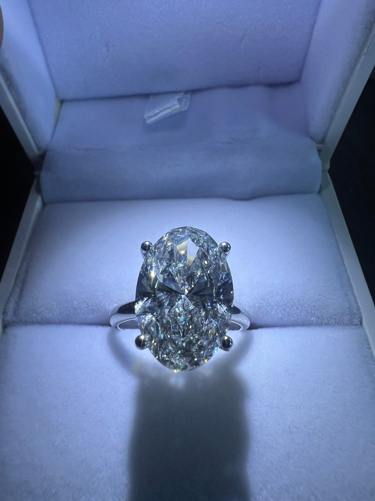 Diamanten trouw ring 7,05 ct 14 k goud, Ophalen, Zo goed als nieuw