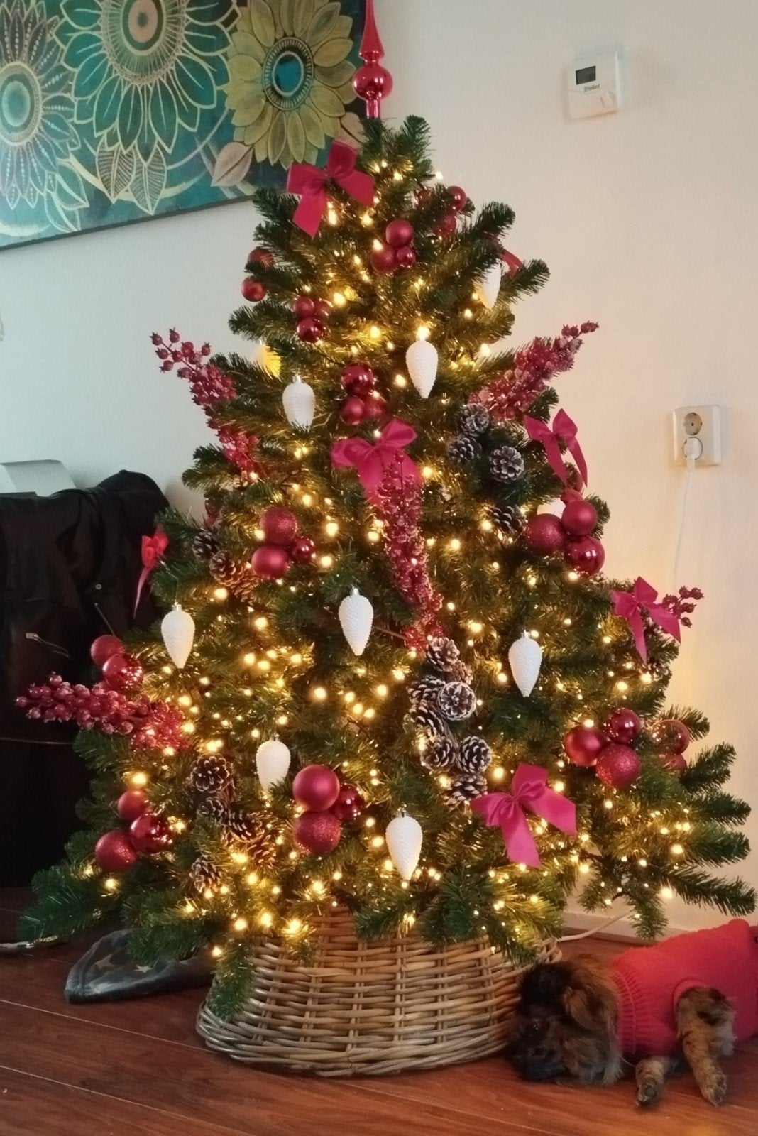 Kunstkerstboom - Triumph Tree Scandia Pine (155 cm), Ophalen of Verzenden, Zo goed als nieuw