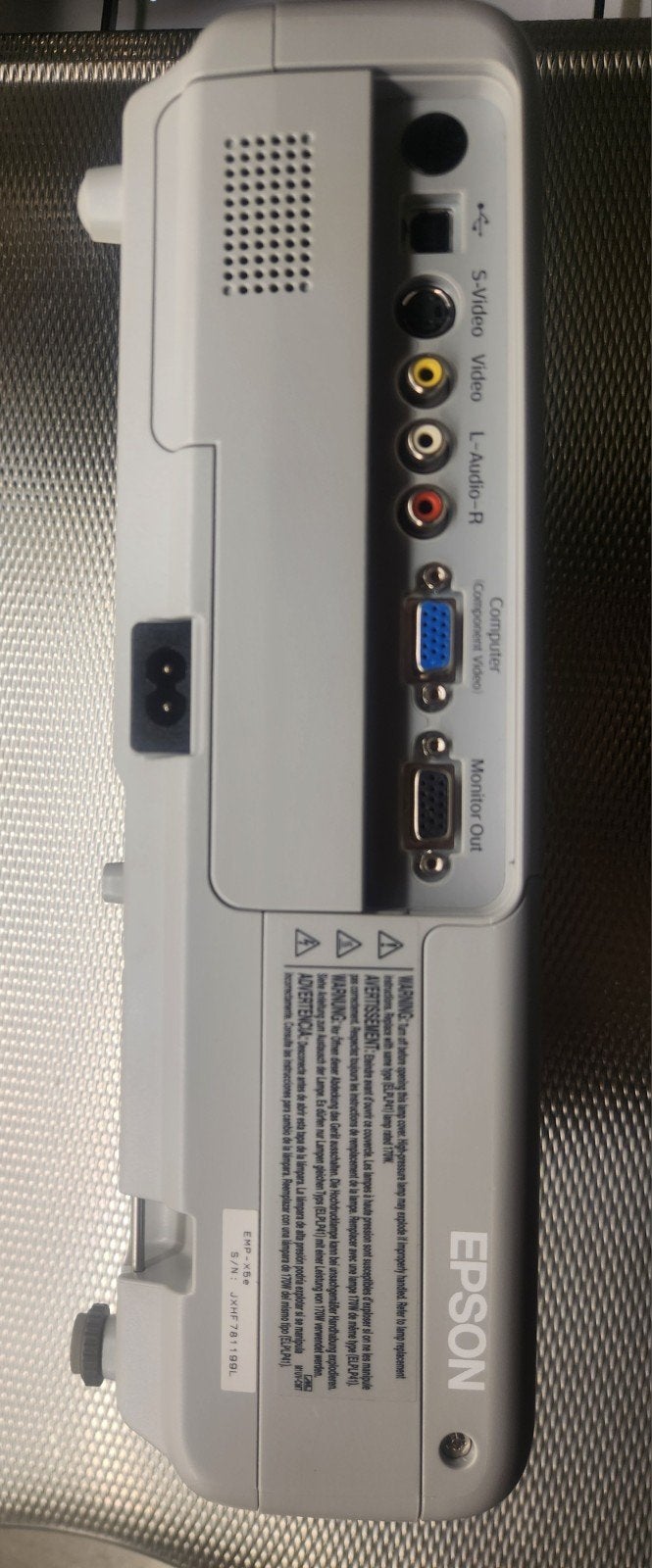 Epson EMP-X5e LCD Projector met afstandsbediening, Gebruikt, Epson, Ophalen of Verzenden, LCD