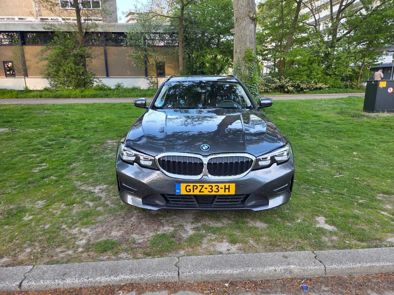 BMW 3-Serie 330e 292pk Aut 2021 Grijs, Auto's, BMW, 1998 cc, Achterwielaandrijving, 4 cilinders, Plug-in hybride