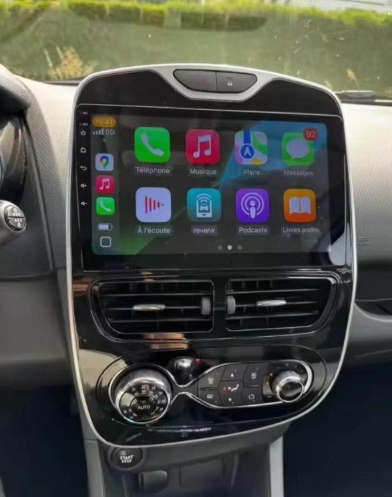 Renault Clio 2012-2019 navigatie android apple carplay dab+, Auto diversen, Autoradio's, Nieuw, Ophalen of Verzenden