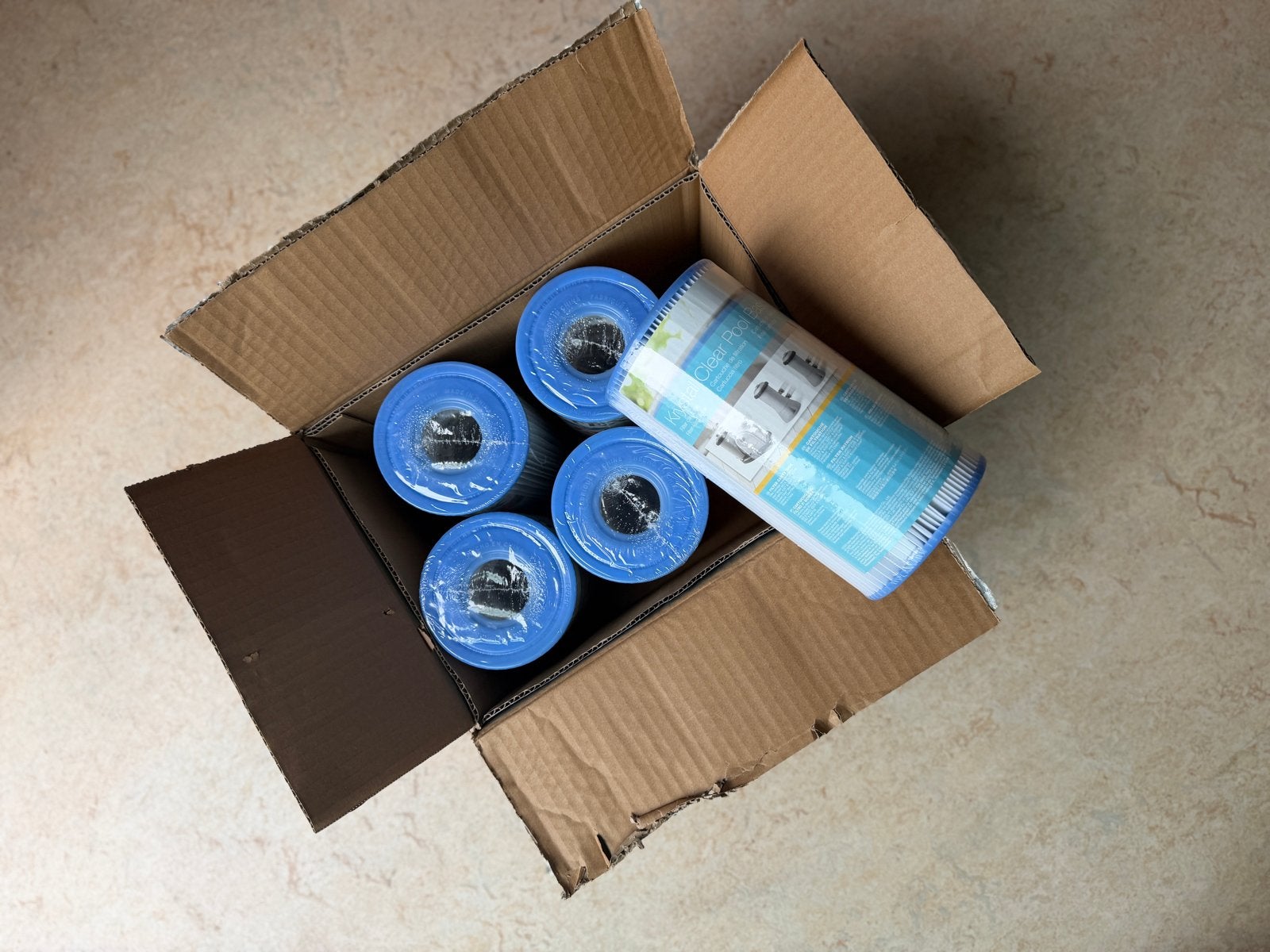 5x Intex Krystal Clear Pool Filter Cartridge Type A, Ophalen of Verzenden, Nieuw, Filter