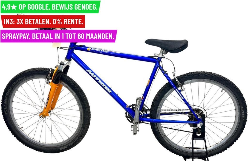 Mountainbike Author MTB 26"/48cm/24ver - Garantie/Levering, Fietsen en Brommers, Overige merken, 9713 Bv Groningen, Gebruikt, Author