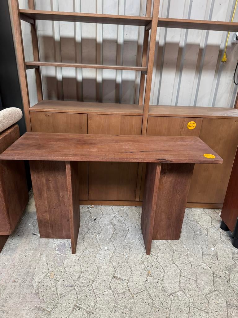 Sidetable mangohout 120x40x75 cm, Huis en Inrichting, Tafels | Sidetables, Ophalen, 100 tot 150 cm, Nieuw, Overige materialen