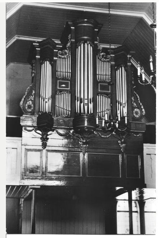 Meppel Chr Geref Kerk orgel, Ophalen of Verzenden, 1960 tot 1980, Ongelopen, Drenthe