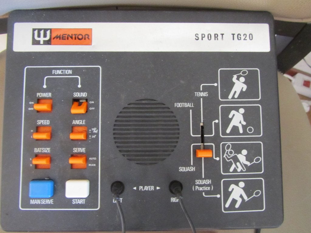 Vintage Mentor Sport TG20 Console - Retro Gaming, Ophalen of Verzenden, Vintage computer