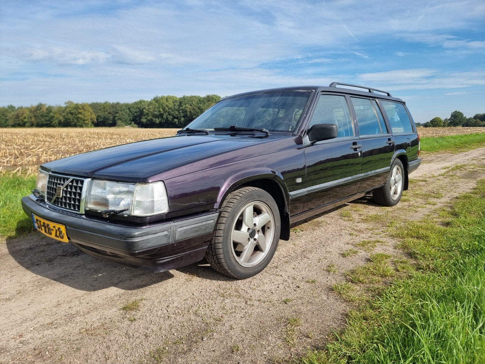 Volvo 940 Station 2.3 Turbo | 1998 | Paars | LPG, Auto's, 1800 kg, Stationwagon, Handgeschakeld, Grijs