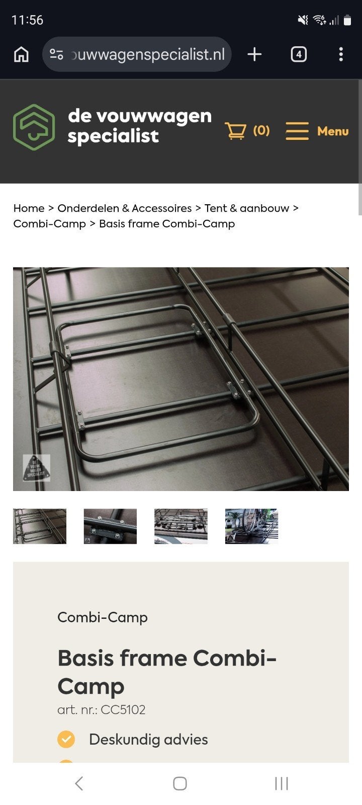 Gezocht basisframe voor combicamp, Ophalen of Verzenden