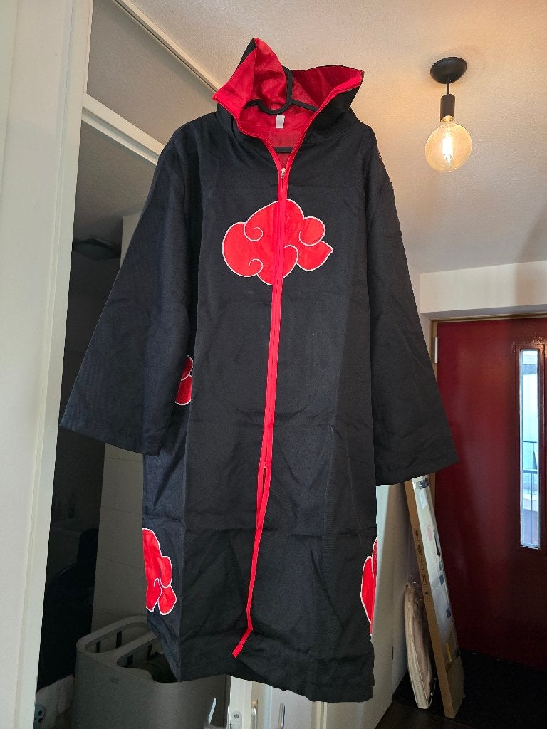 ACWOO akatsuki naruto kostuum cosplay, Ophalen, Zo goed als nieuw