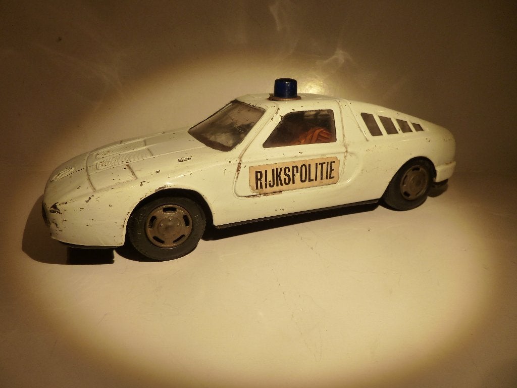 MERCEDES >>>RIJKSPOLITIE<<<   JAPAN      22 cm., Hobby en Vrije tijd, Ophalen of Verzenden, Gebruikt, Auto