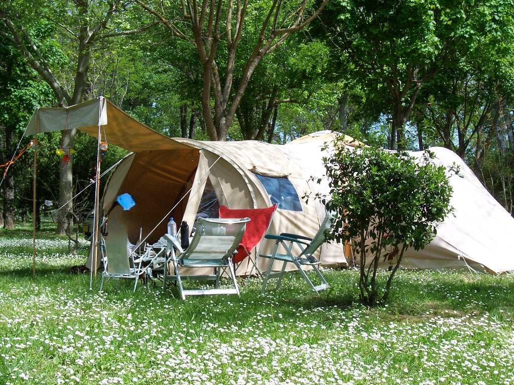 Karsten tent 300 x 300, Ophalen, Gebruikt, Tot en met 4