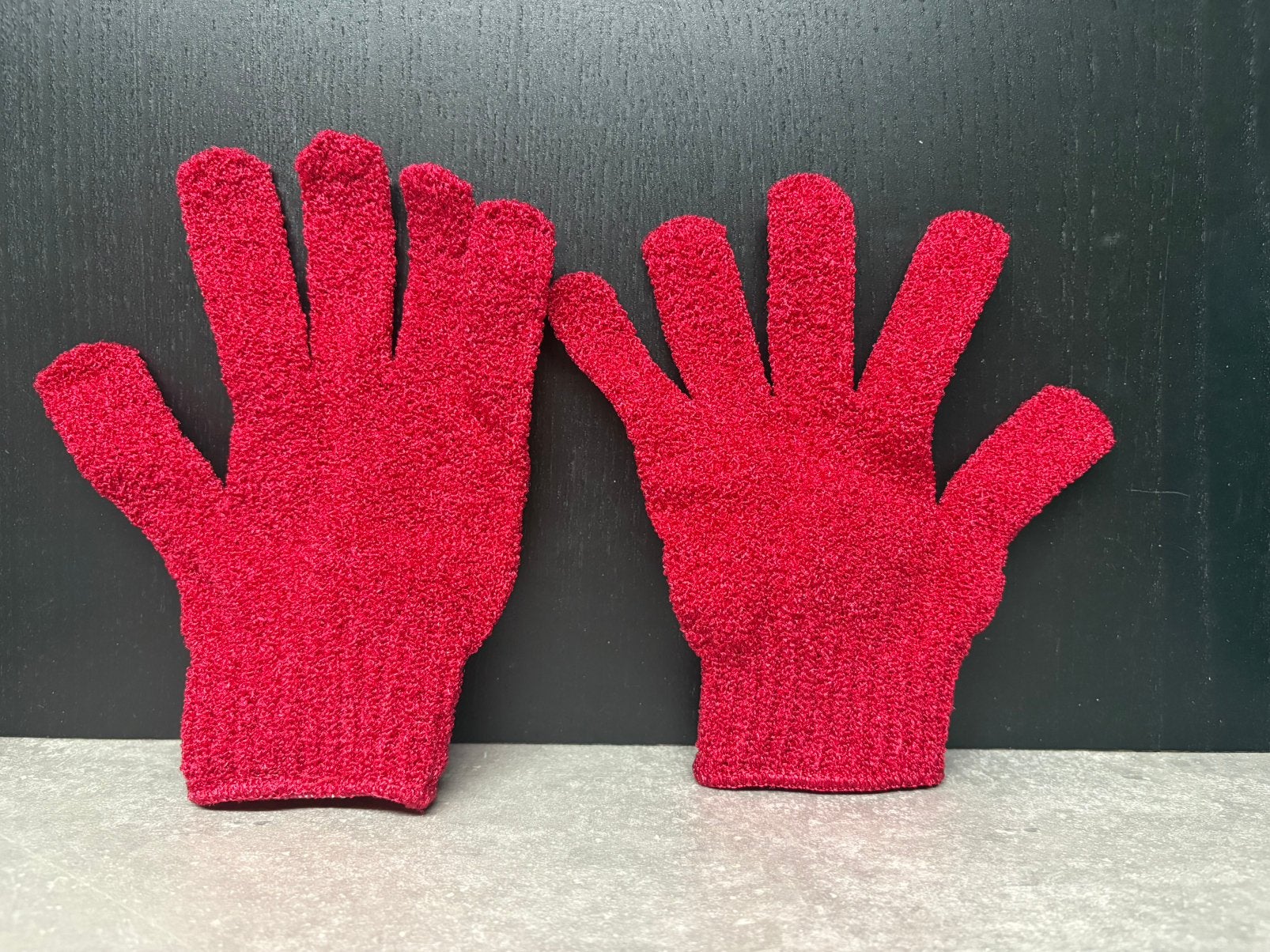 Rituals scrub handschoen rood, Sieraden, Tassen en Uiterlijk, Ophalen of Verzenden, Nieuw, Bad & Douche