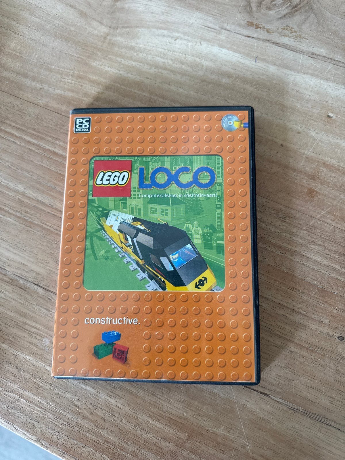 LEGO Loco PC CD-ROM - Klassiek trein simulatiespel, Gebruikt, 1 speler, Ophalen of Verzenden, Vanaf 3 jaar