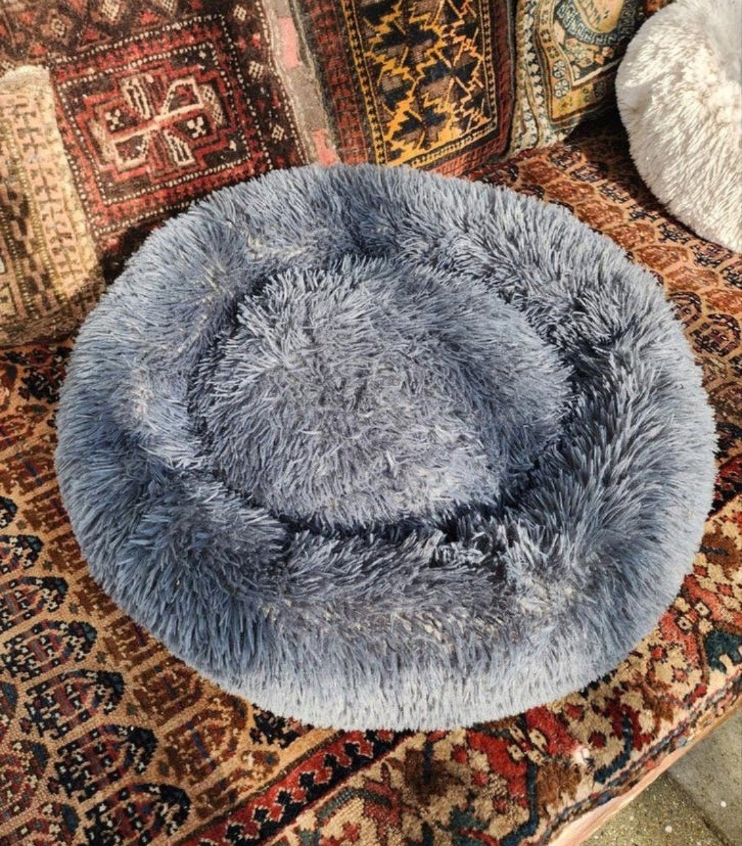 Kattenmand Blauw Donut, Ophalen of Verzenden, Zo goed als nieuw