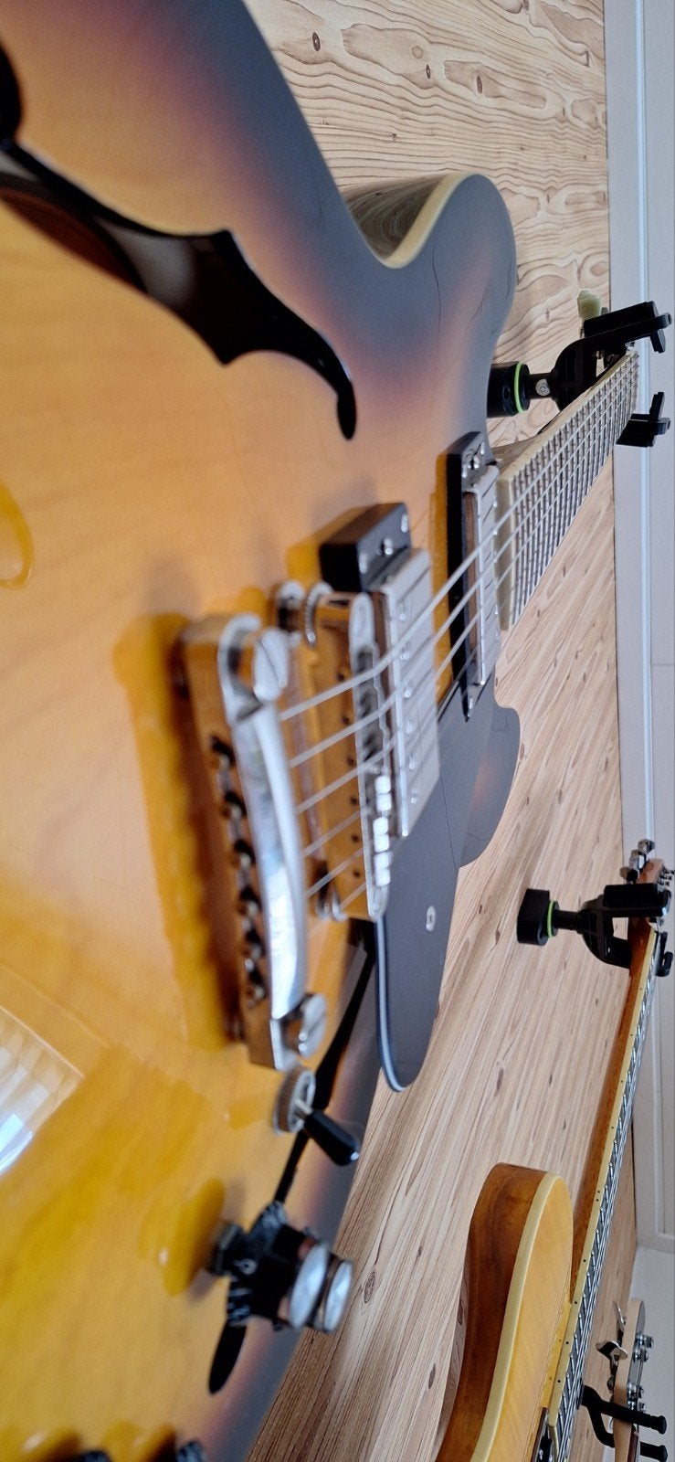 Epiphone ES 339 sunburst met split coil, Ophalen, Zo goed als nieuw, Overige typen, Met koffer