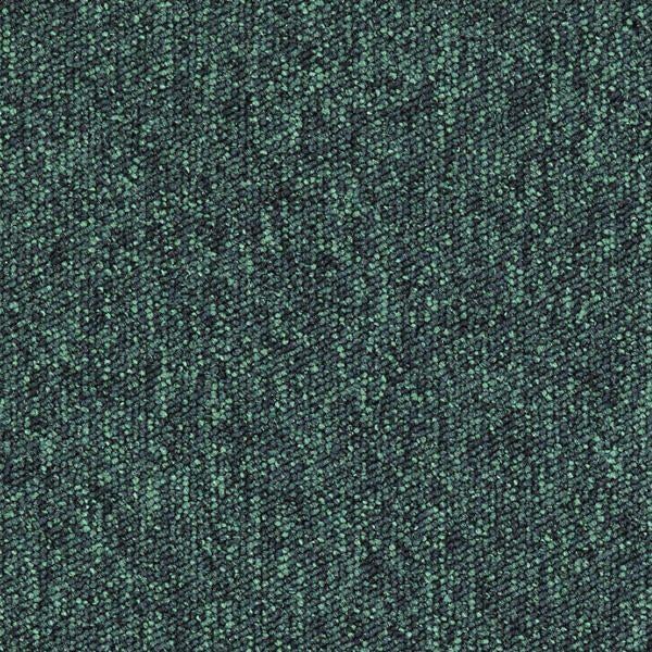 Groene Heuga 727 Emerald Boucle tapijttegels, 75 m² of meer, Nieuw, Ophalen of Verzenden, Tapijttegels