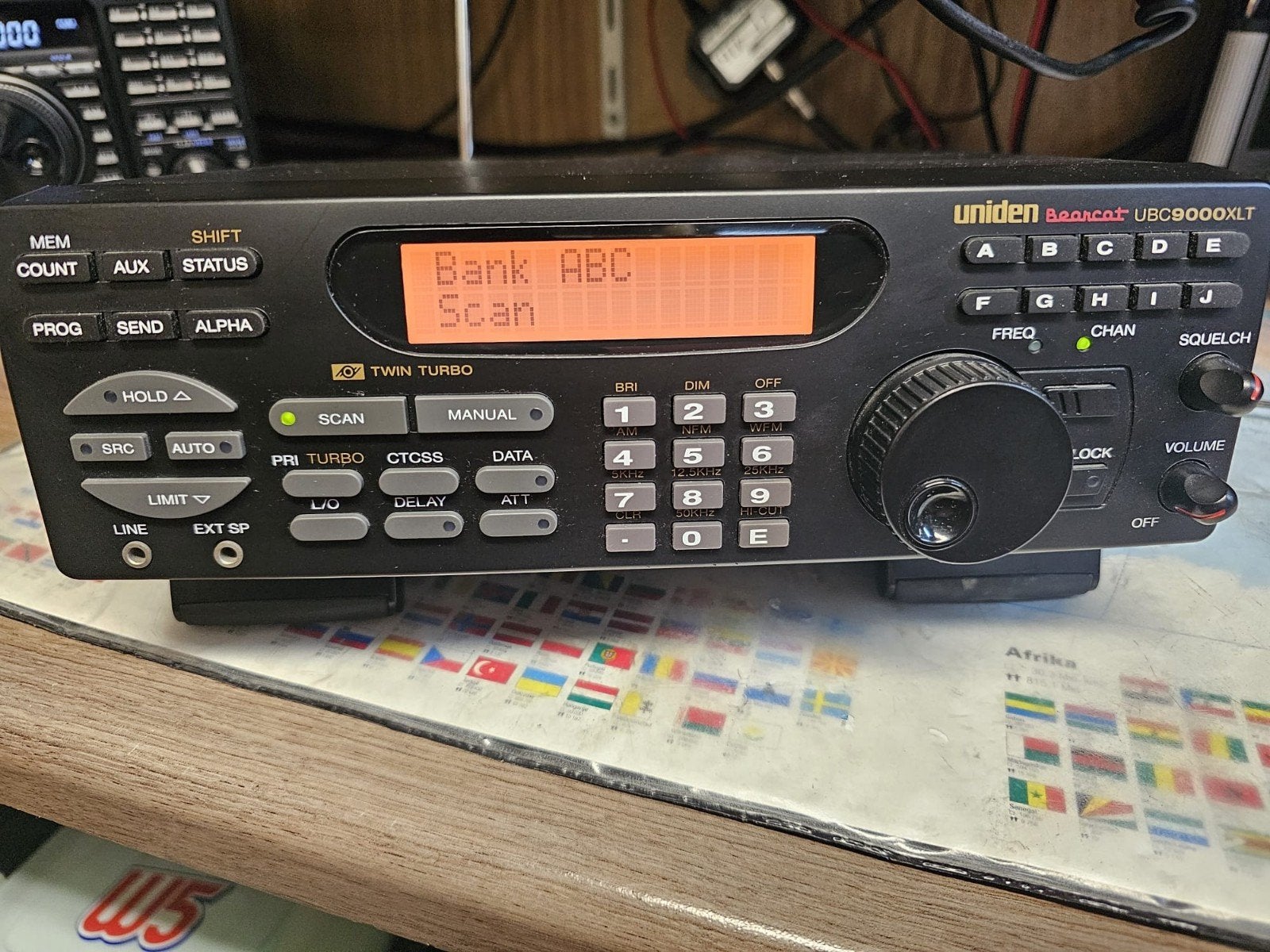 Uniden bearcat ubc 9000 xlt, Ophalen of Verzenden, Gebruikt, Zender en Ontvanger