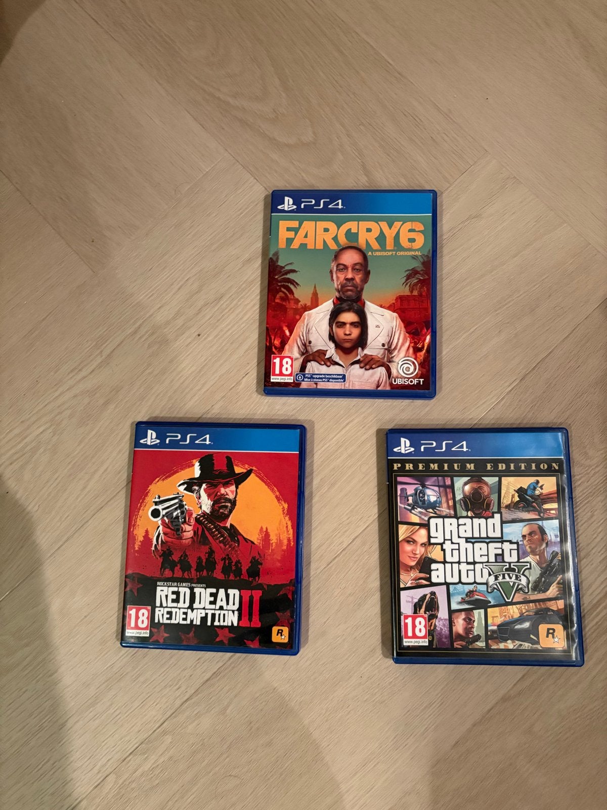 PS4 Games: Far Cry 6, RDR2, GTA V, COD, FIFA, Spelcomputers en Games, Online, Gebruikt, Vanaf 18 jaar, Shooter