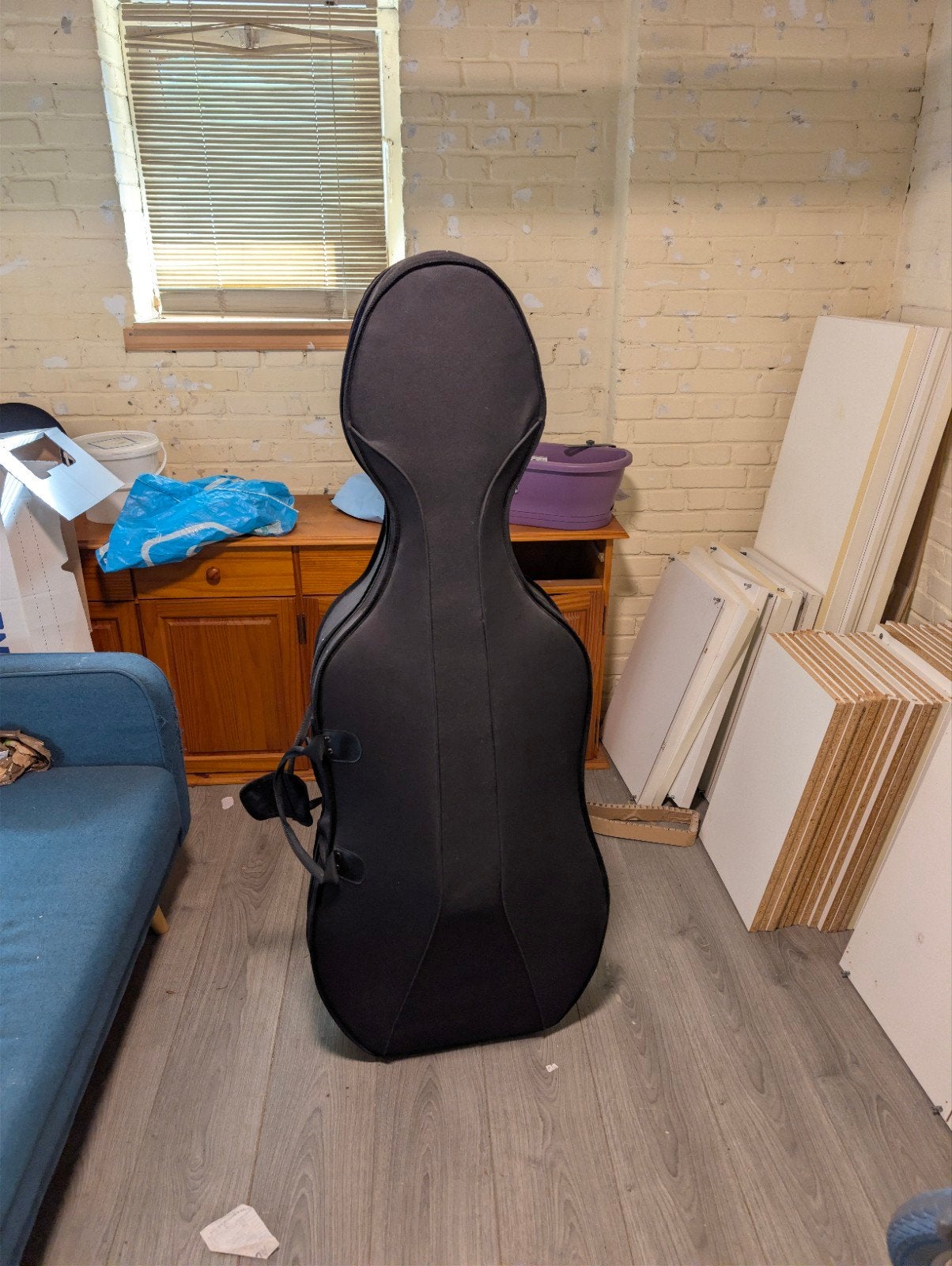 Cellokoffer, Ophalen, Zo goed als nieuw, 4/4-cello