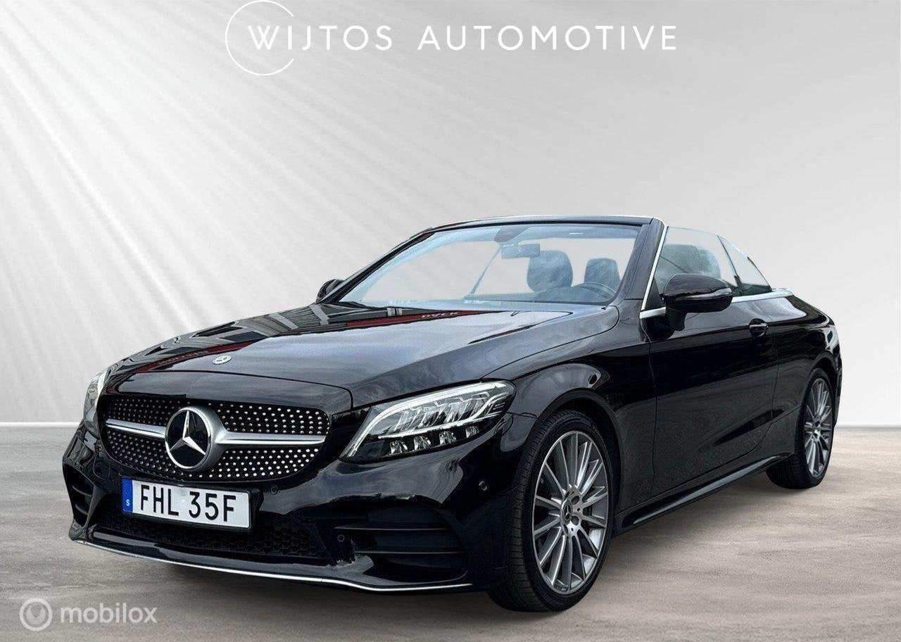 Mercedes C-klasse Cabrio 300 4MATIC Advantage Pack AMG Line, Auto's, Dealer onderhouden, Gebruikt, 4 cilinders, 4 stoelen