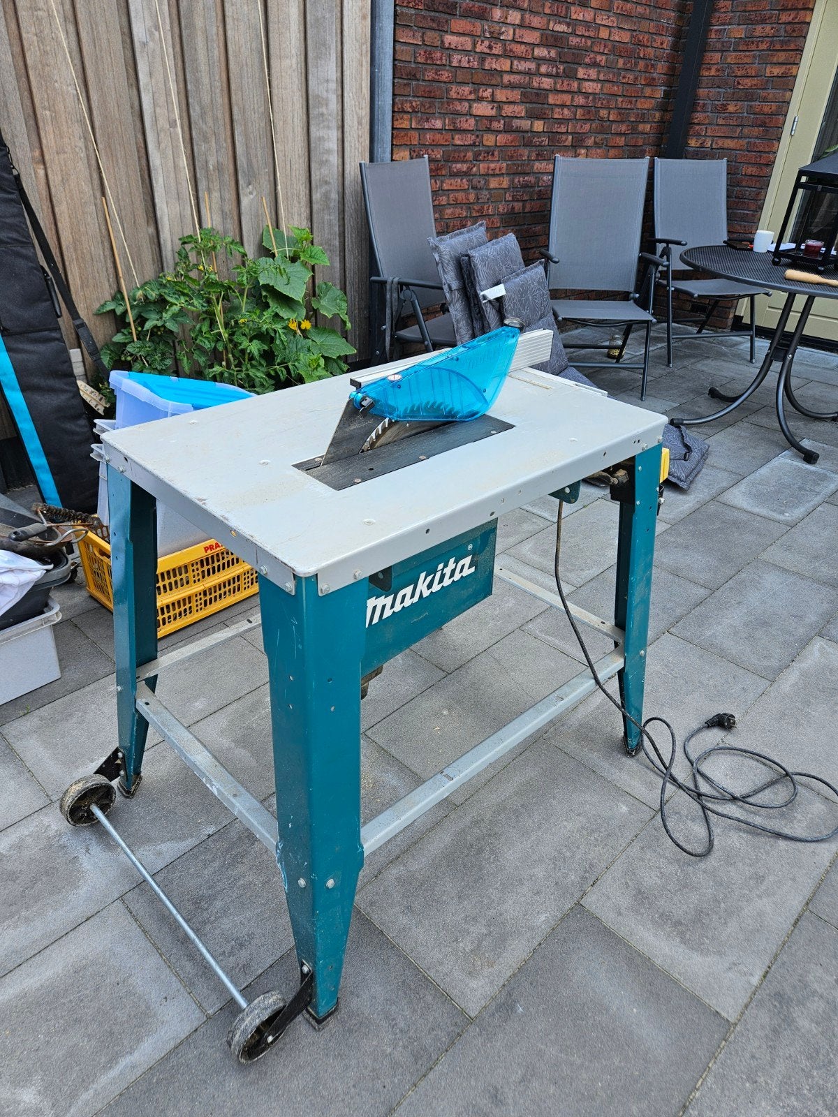 Makita 2712 Tafelzaag, Doe-het-zelf en Verbouw, Gereedschap | Zaagmachines, Ophalen, Gebruikt, Cirkelzaag, 70 mm of meer