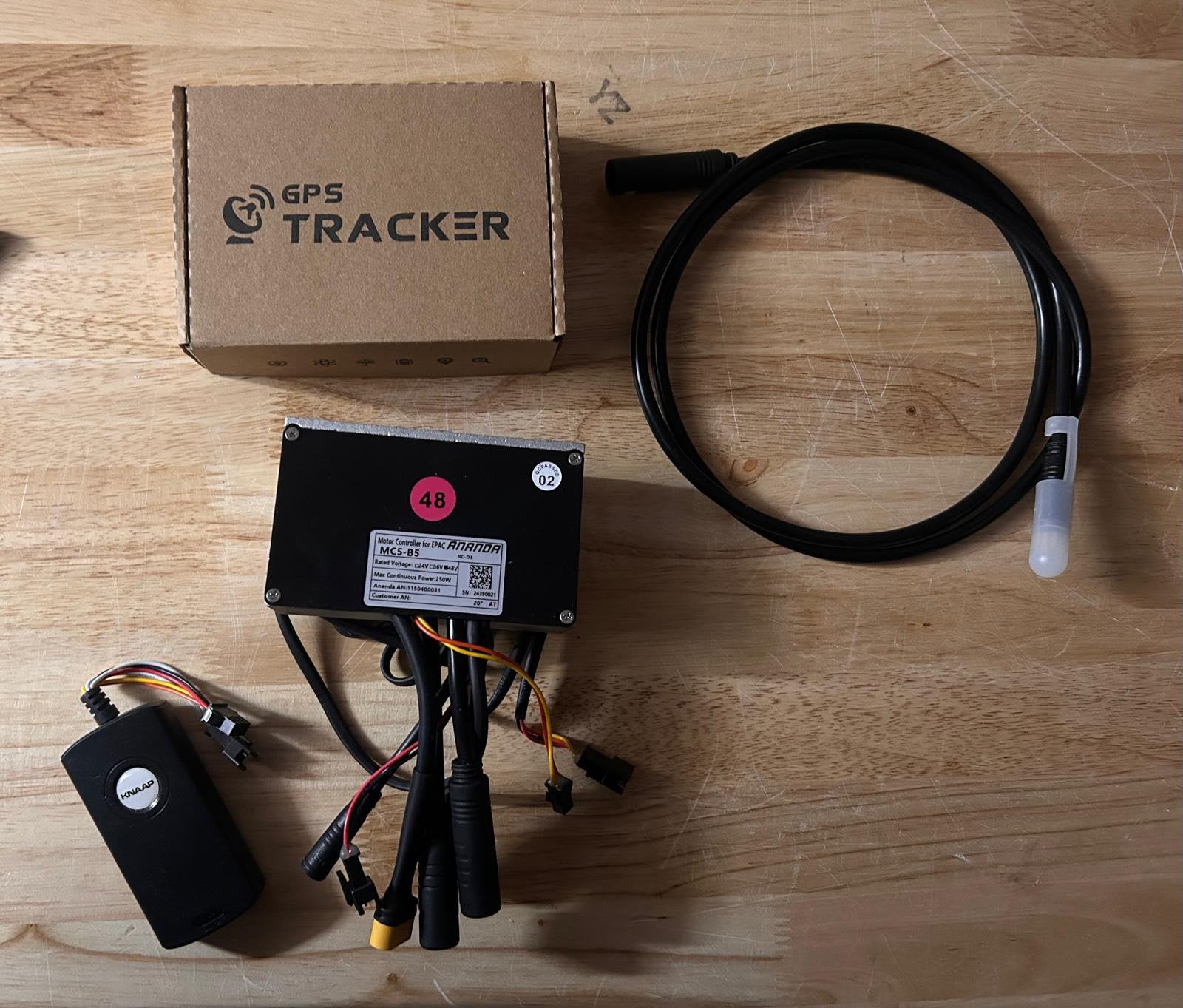 Knaap GPS systeem /tracker en controller  48 V, Ophalen of Verzenden, Nieuw