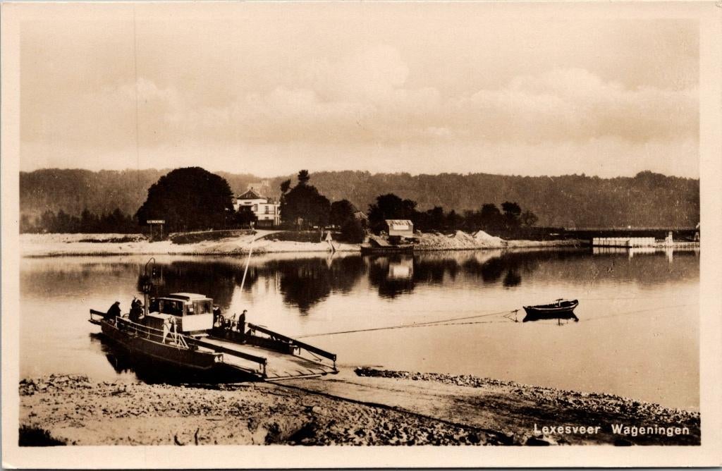 Wageningen - Lexesveer, Verzenden, 1940 tot 1960, Ongelopen, Gelderland