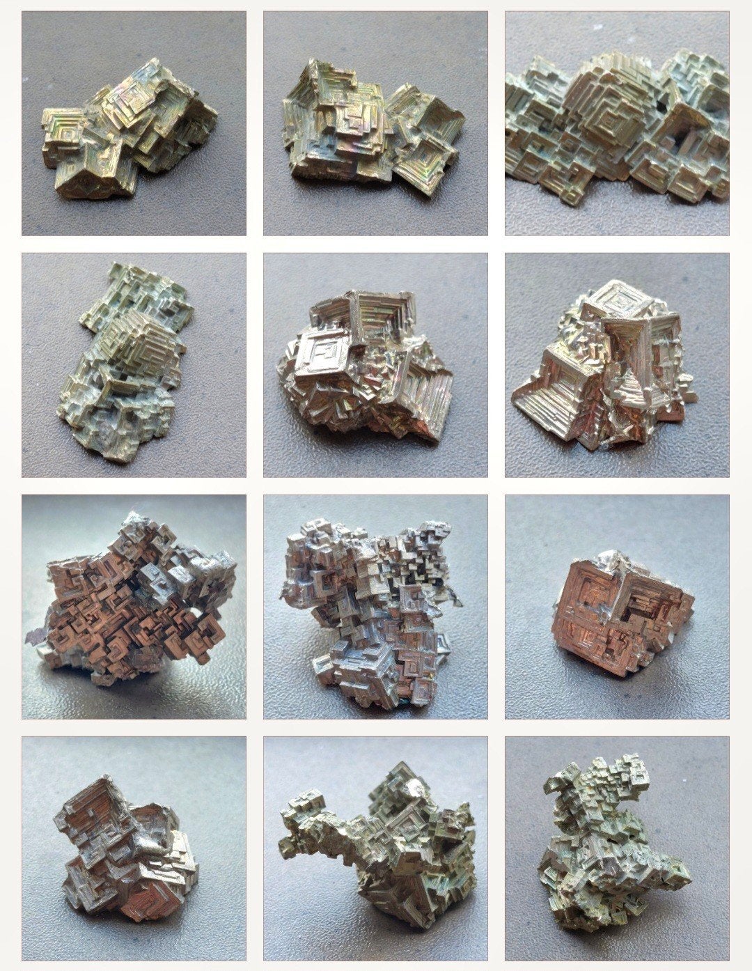 Bismut Kristal vormen, Ophalen of Verzenden, Mineraal