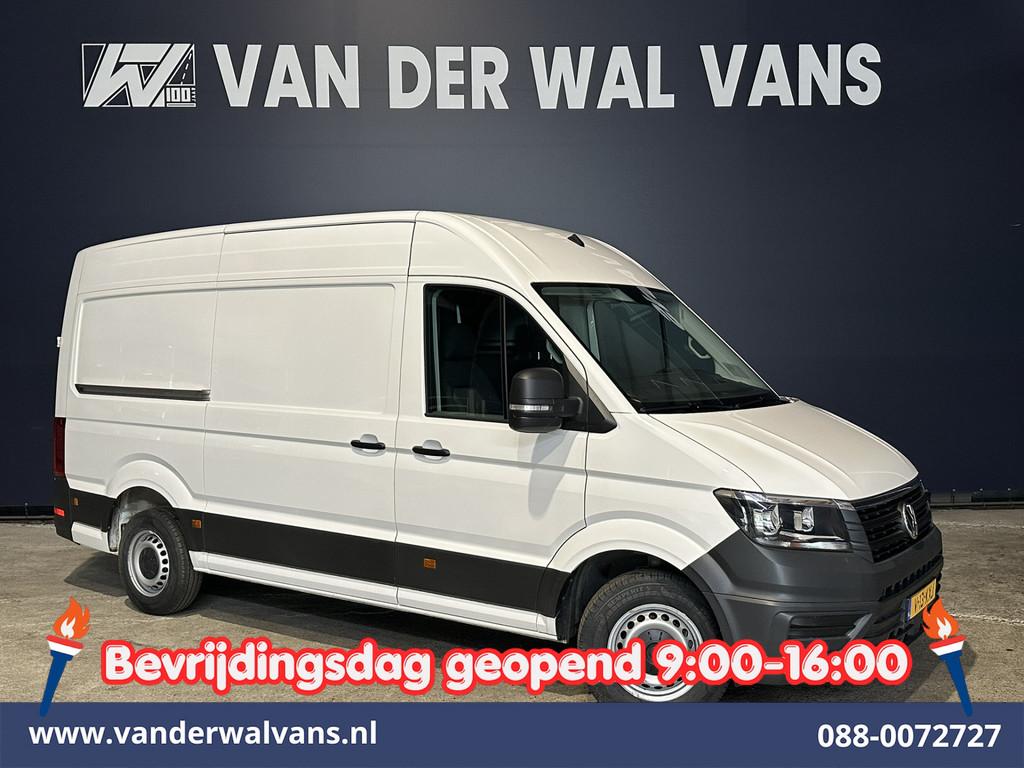 Volkswagen Crafter 2.0 TDI 141pk L3H3 L2H2 Euro6 Airco | Cam, Auto's, Bestelauto's, Voorwielaandrijving, Stof, Gebruikt, 4 cilinders