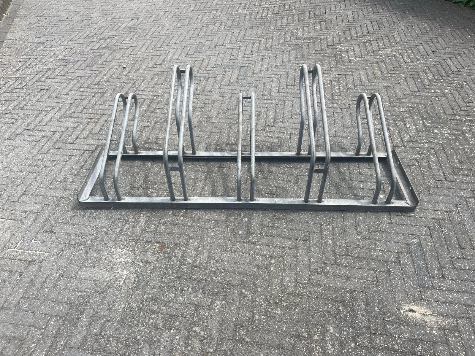 Stevige fietsenrek voor 5 fietsen, Ophalen of Verzenden, Gebruikt