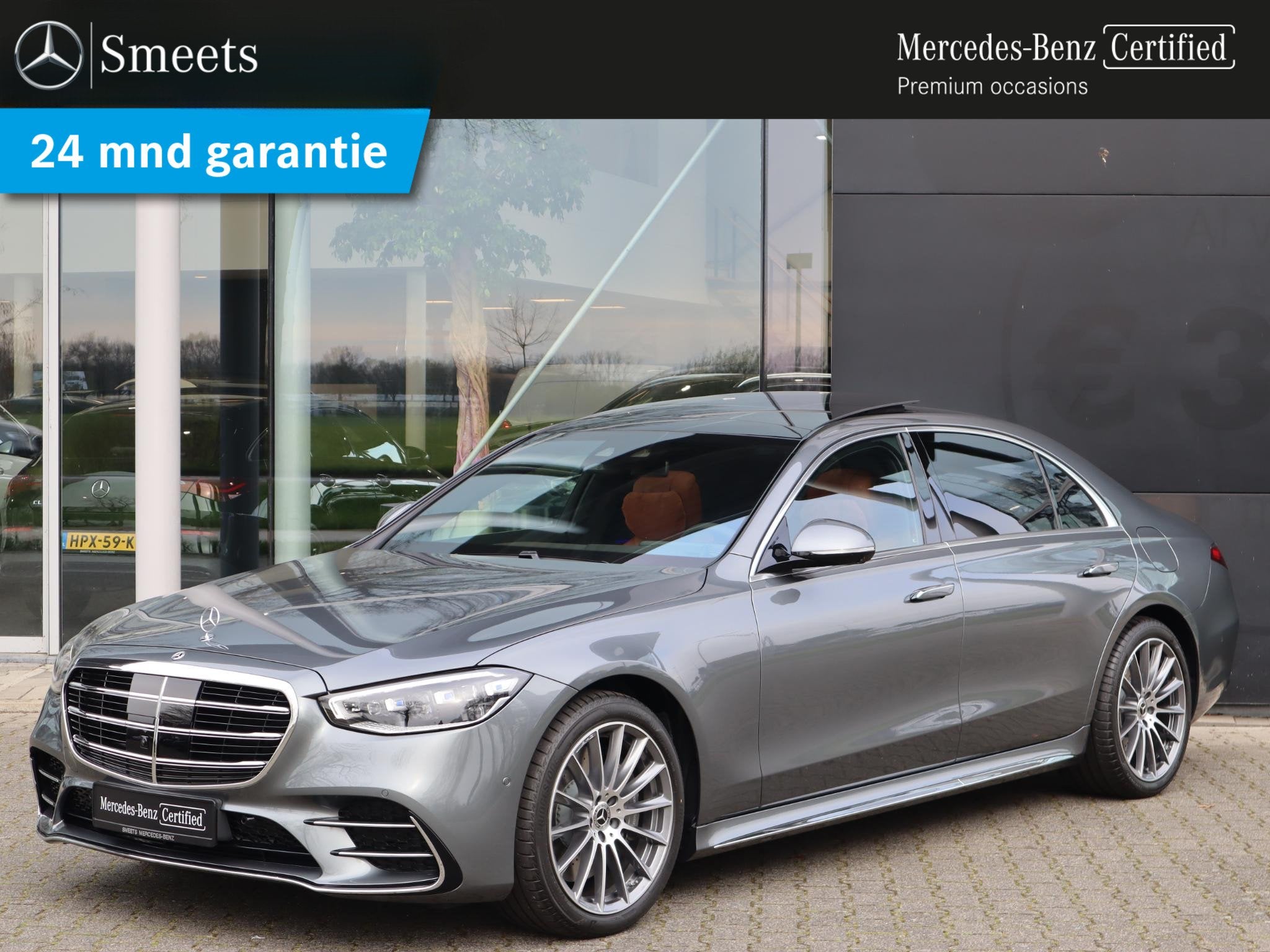 Mercedes-Benz S-klasse 580 e 4MATIC Lang AMG Line, Auto's, Euro 6, 510 pk, Vierwielaandrijving, Hybride Elektrisch/Benzine