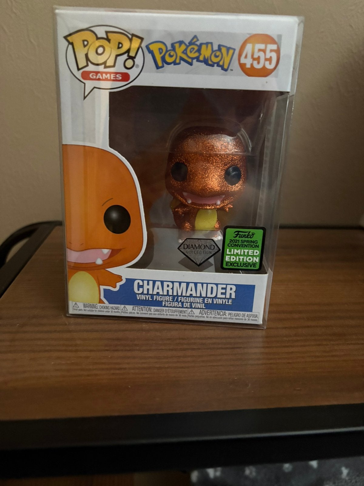 Funko Pop Charmander Diamond Limited Edition, Ophalen of Verzenden, Nieuw