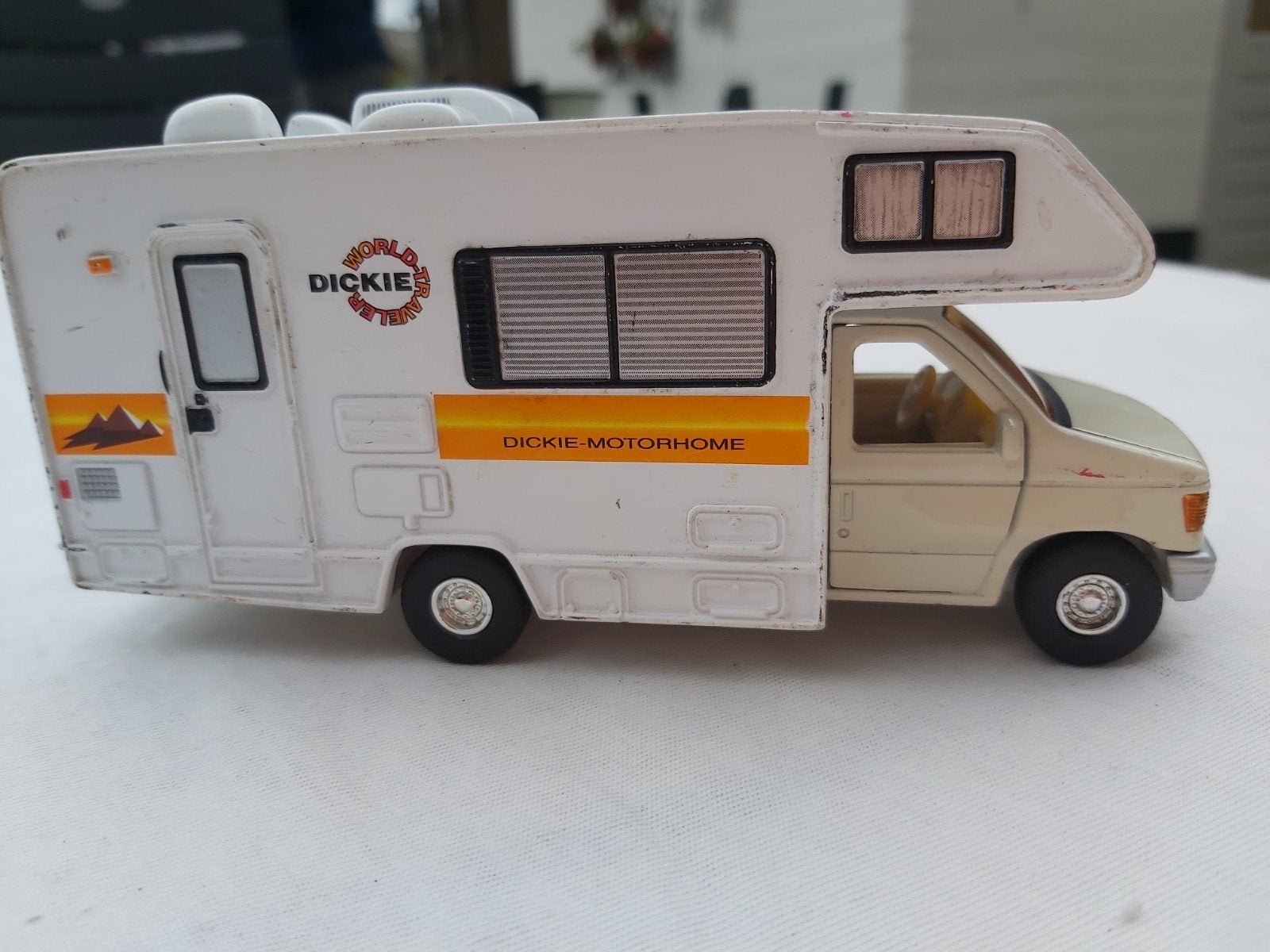 Ford E-350 xl RV dickie word traveller (pullback), Overige merken, Gebruikt, 1:50 of kleiner, Overige typen