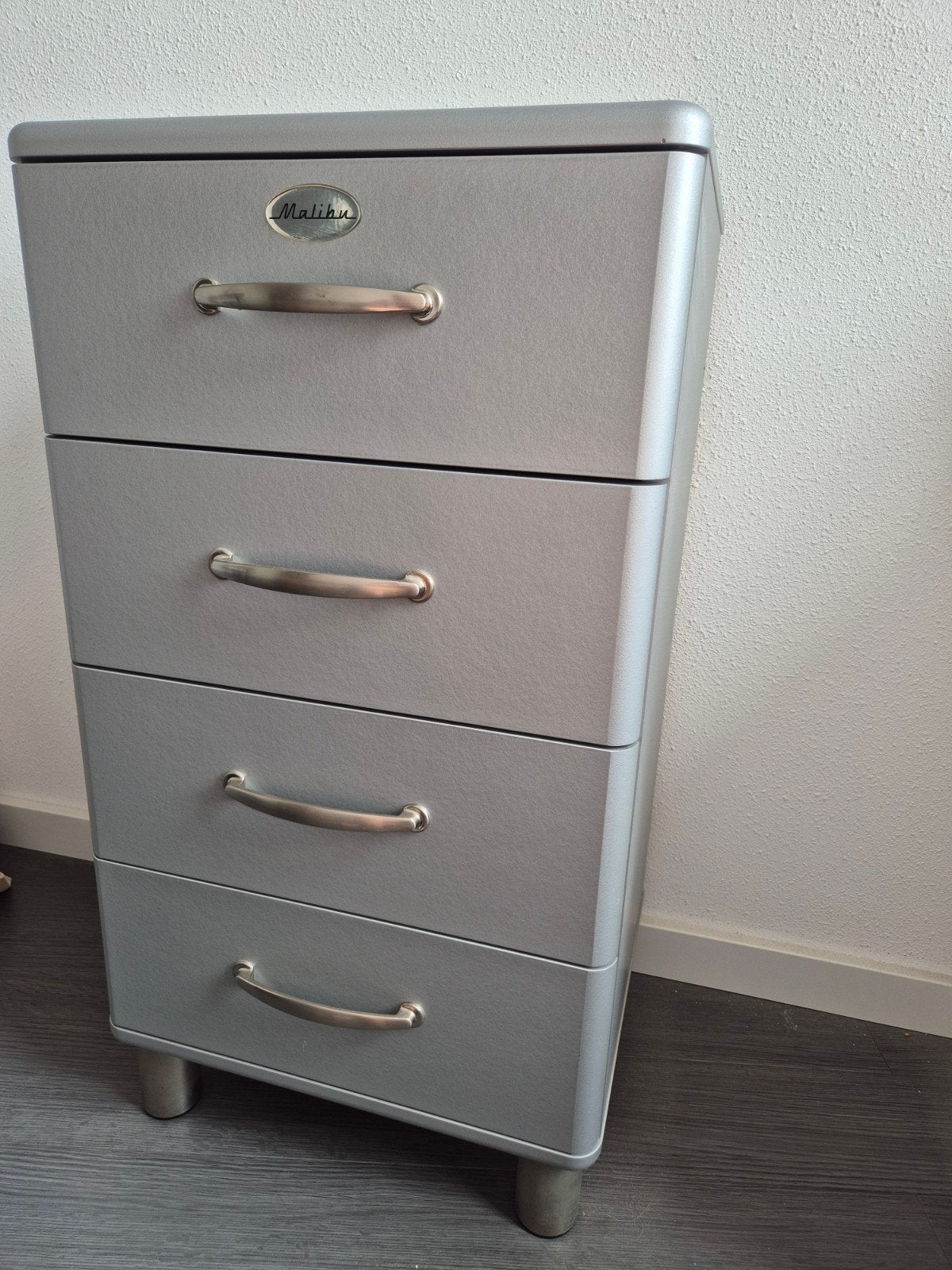 Malibu kastje met 4 laden - Gebruikt, Ophalen, Gebruikt, 50 tot 100 cm, Minder dan 100 cm