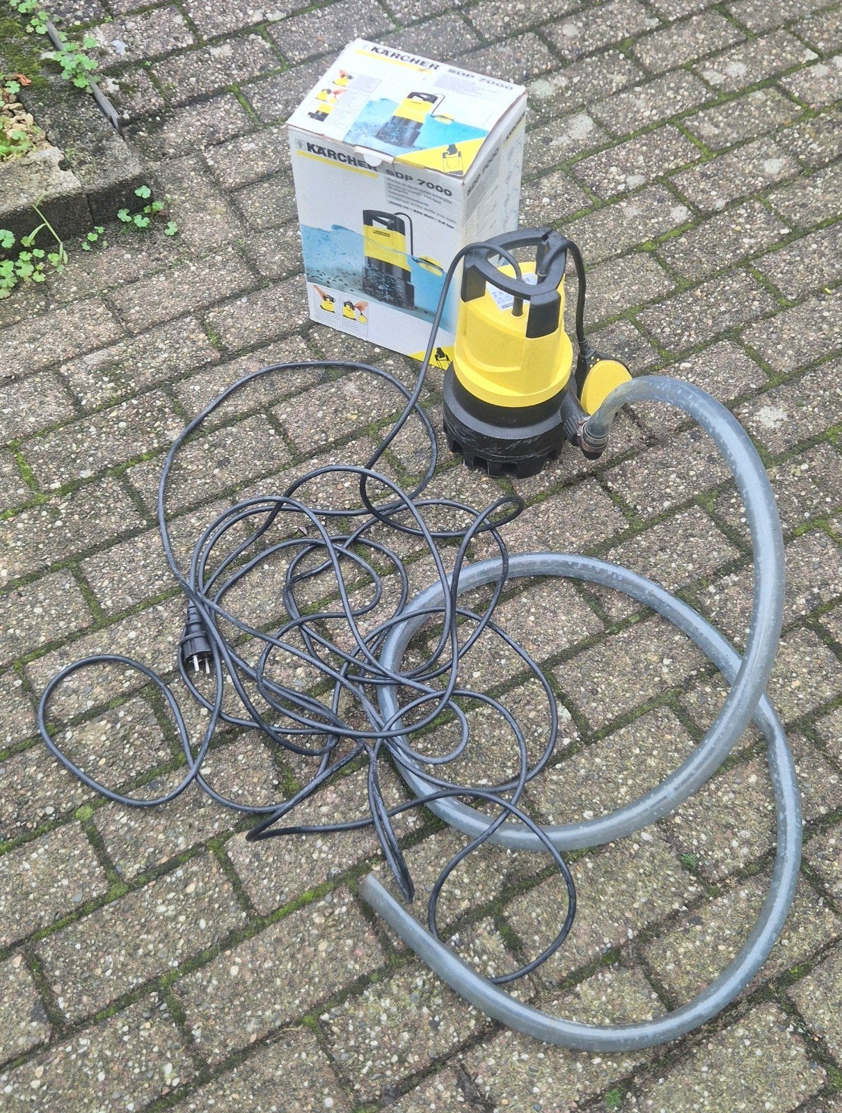 karcher sdp 7000 vuilwaterpomp voor de boot vijver of tuin, Ophalen of Verzenden, Dompelpomp