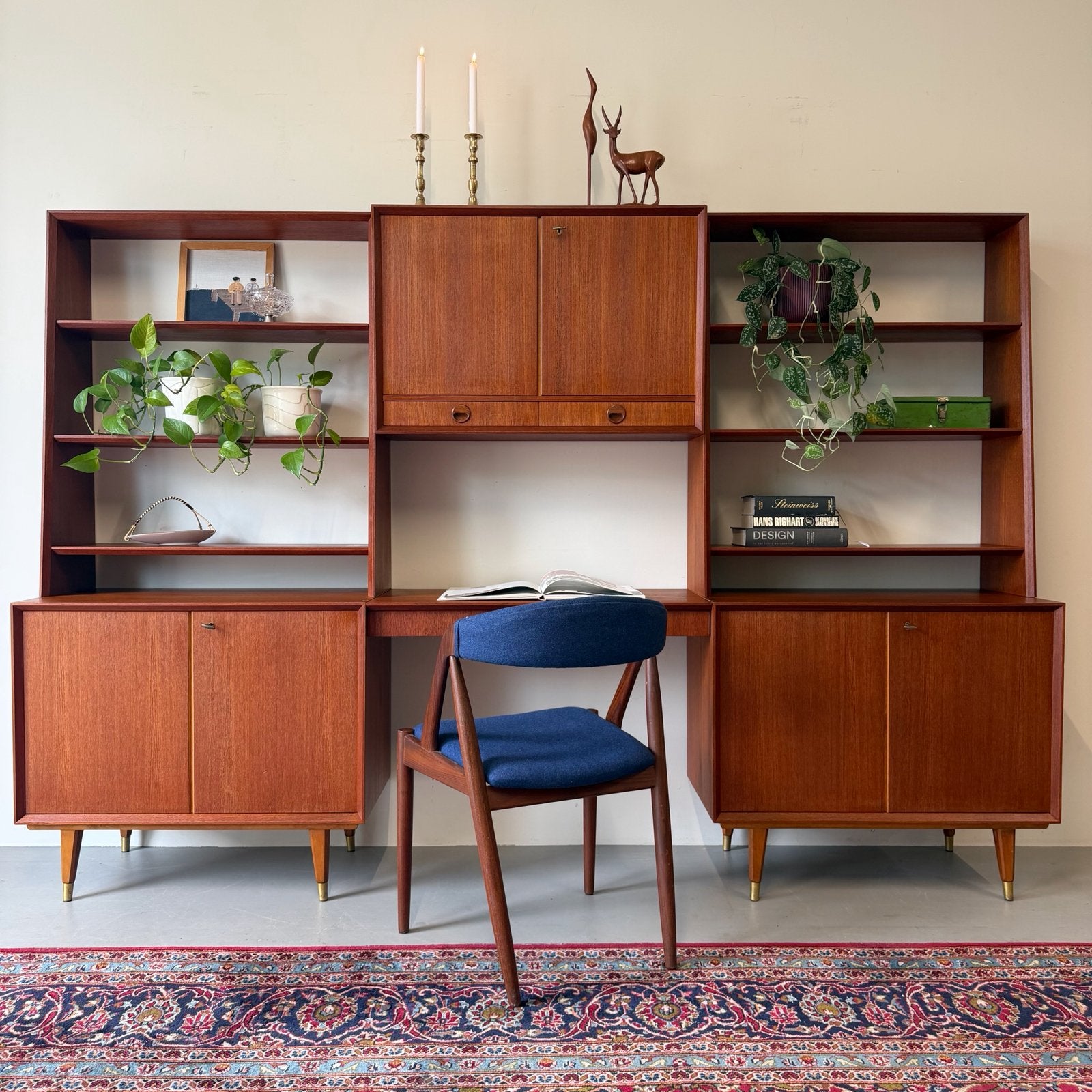 - Vintage wandmeubel, Scandinavisch design -, Huis en Inrichting, Kasten | Wandmeubels, Gebruikt, ., Ophalen of Verzenden, .